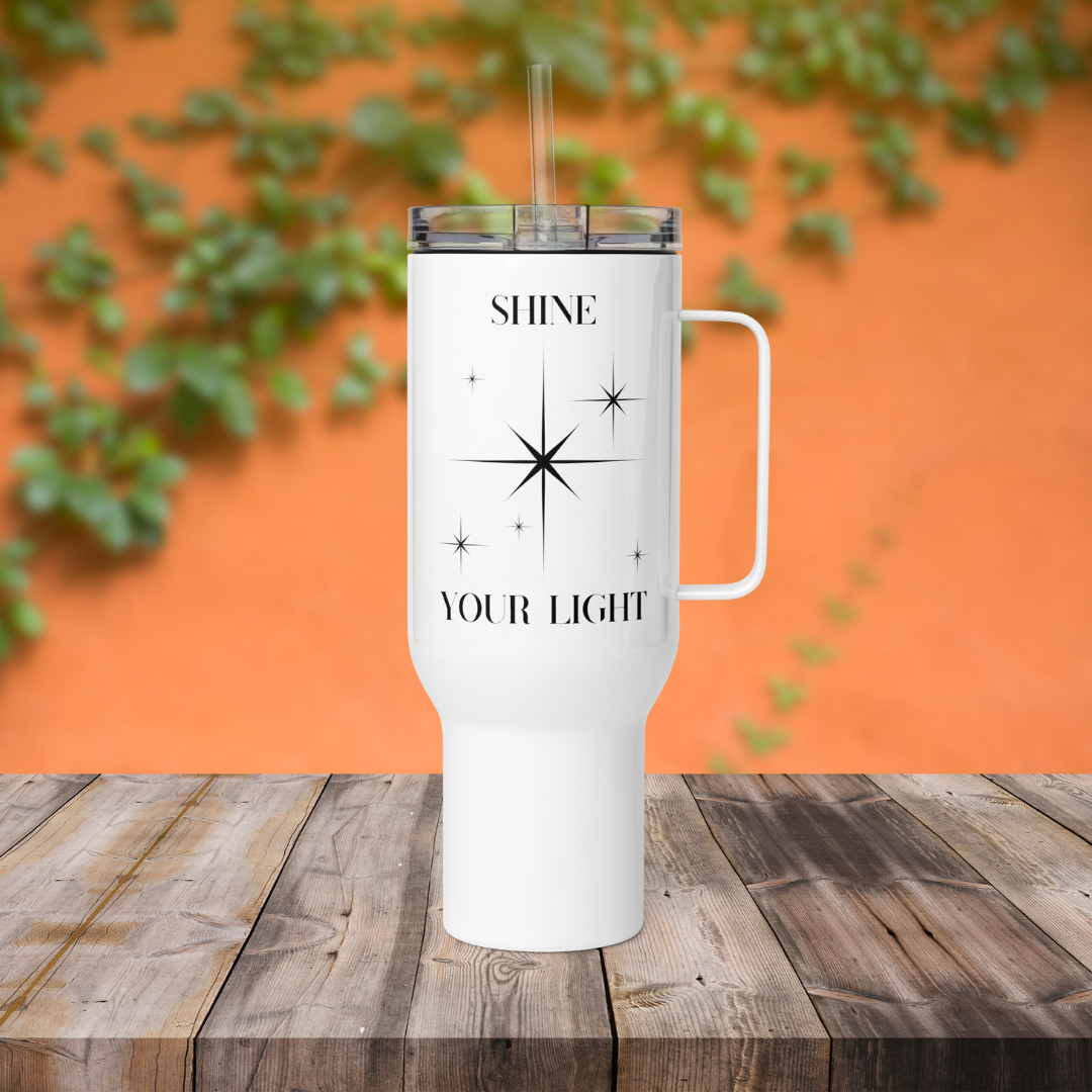 Shine Your Light 40oz Travel Tumbler