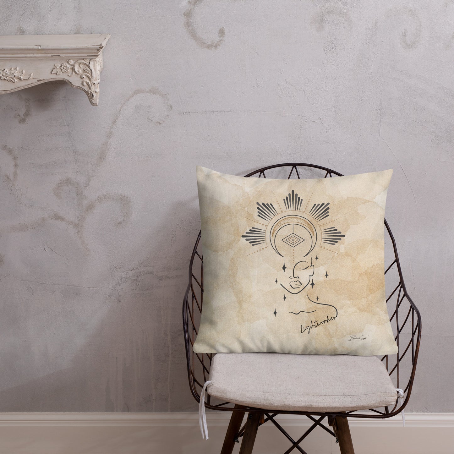 Divine Lightworker Pillow