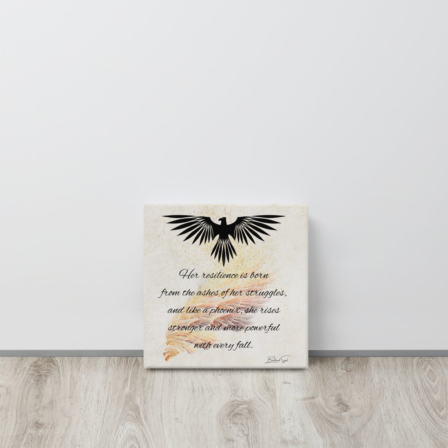 The Phoenix She Rises Canvas Print