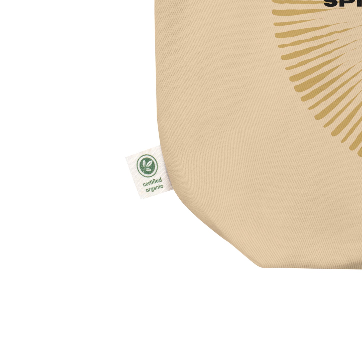 Spiritual Warrior Tan Eco Tote Bag