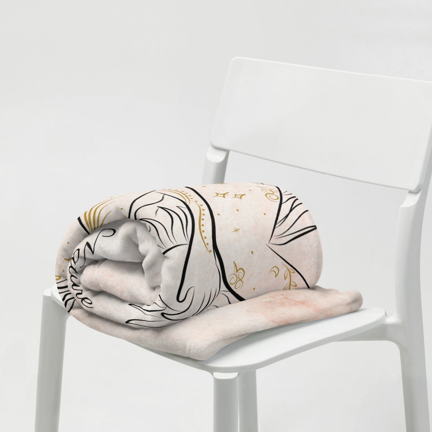 She's A Force of Nature Throw Blanket
