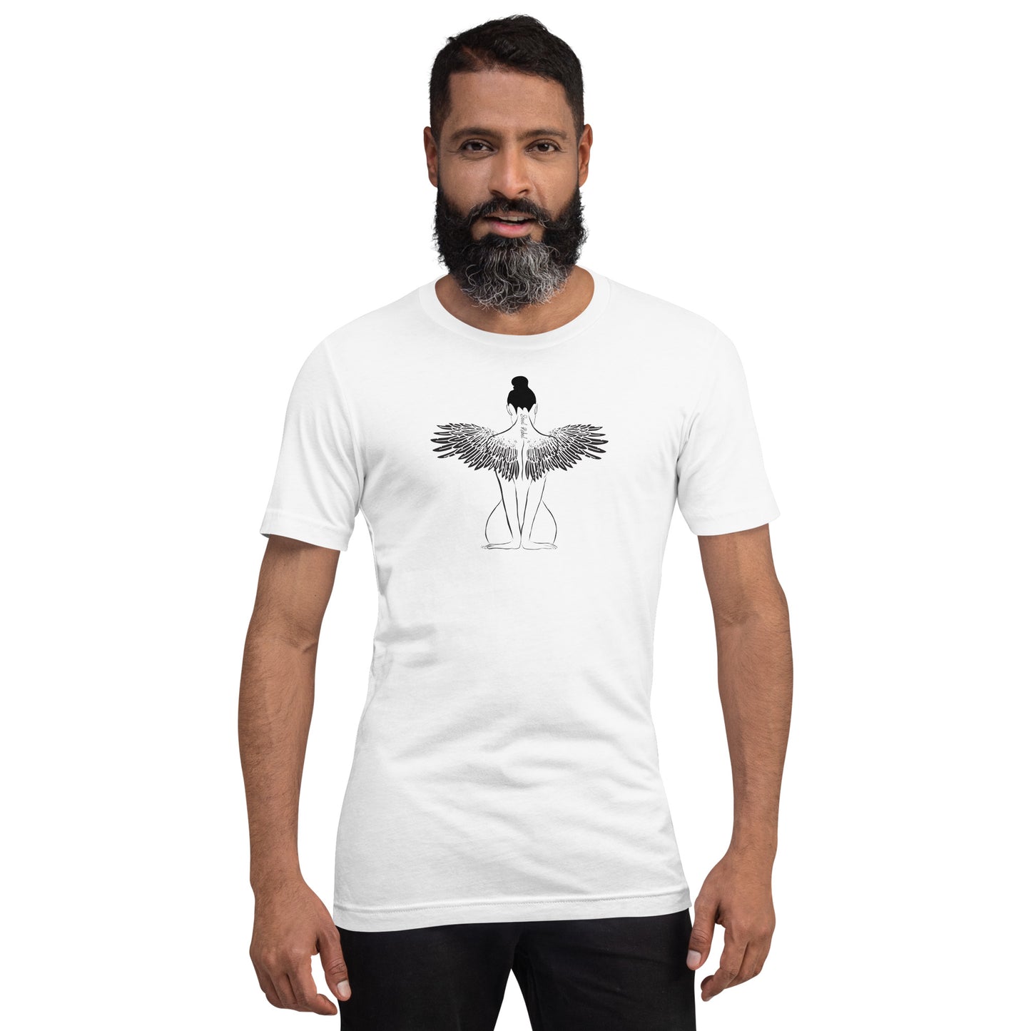 Soul Rebel Earth Angel White Unisex T-Shirt