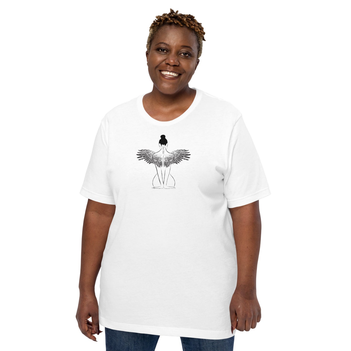 Soul Rebel Earth Angel White Unisex T-Shirt