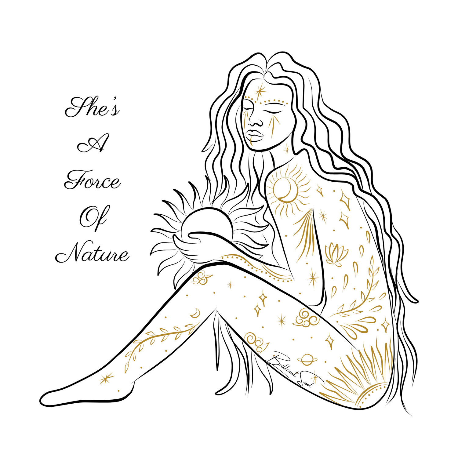 "She's A Force of Nature" Products