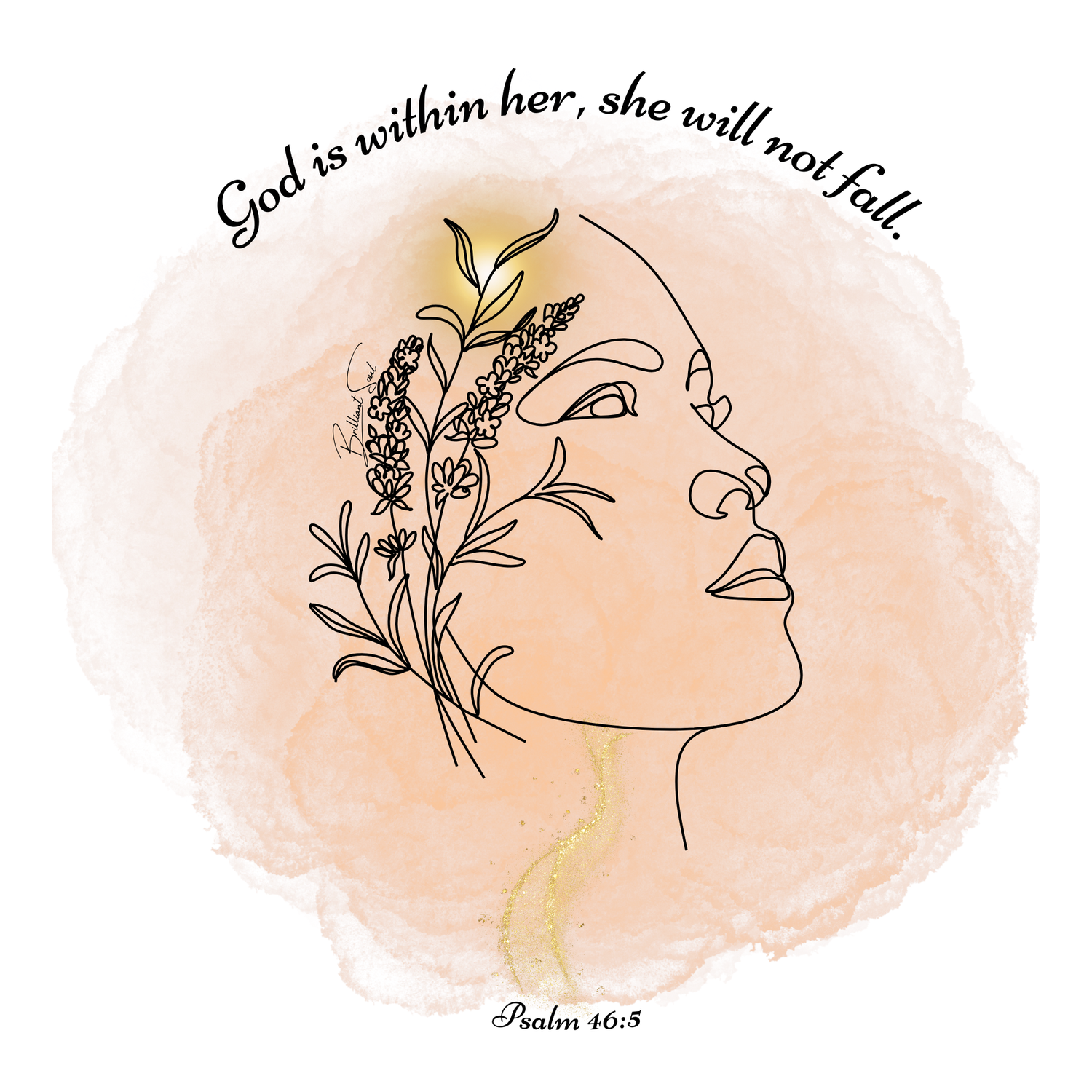 "Psalm 46:5 God Is Within Her" Products