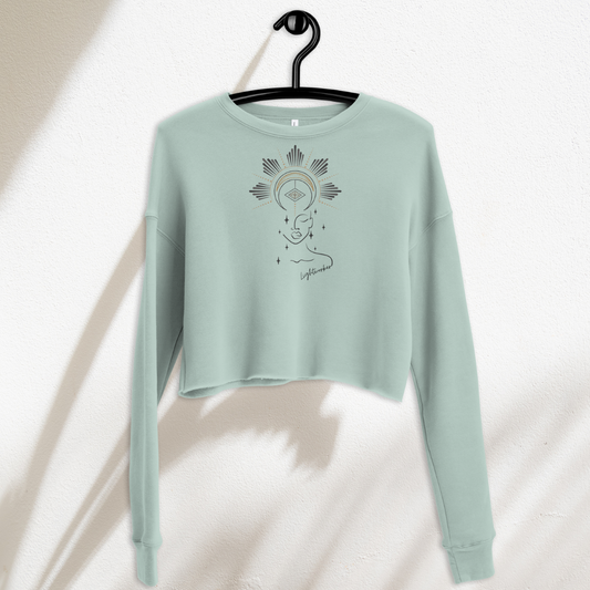 Divine Lightworker Crop Sweatshirt