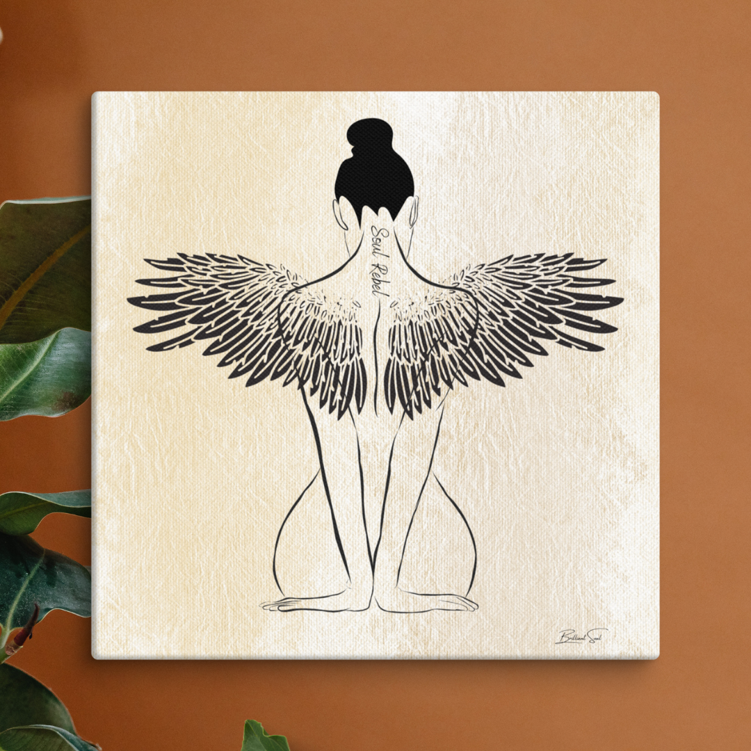Soul Rebel Earth Angel Canvas Print
