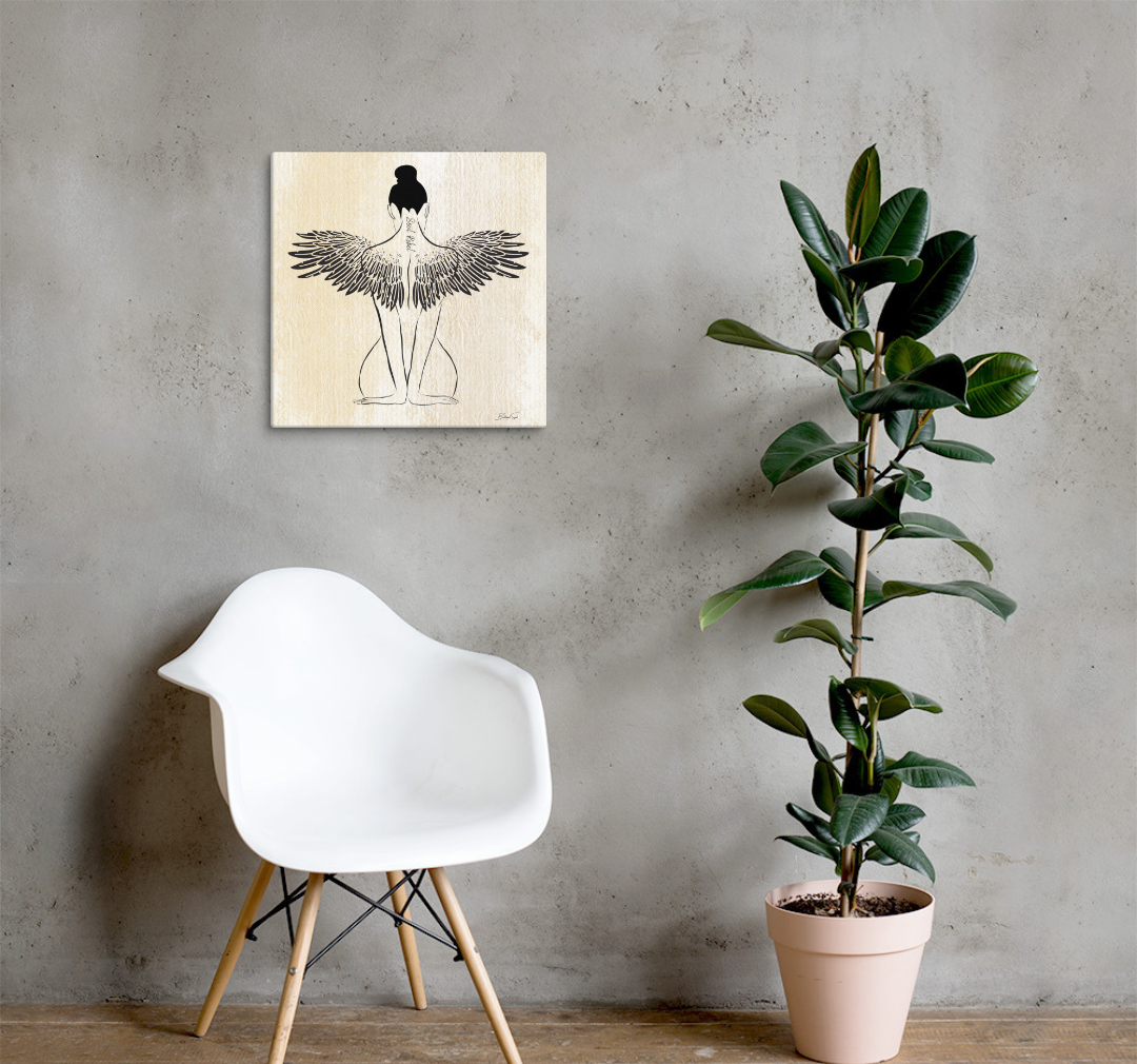 Soul Rebel Earth Angel Canvas Print