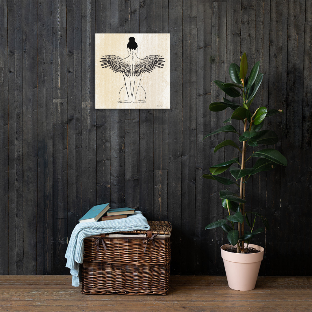 Soul Rebel Earth Angel Canvas Print