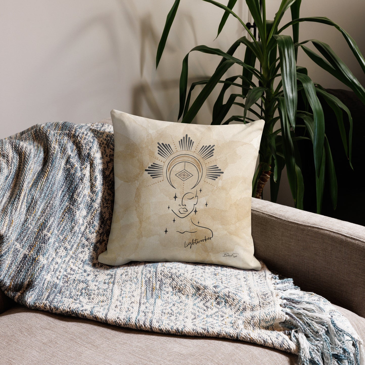 Divine Lightworker Pillow