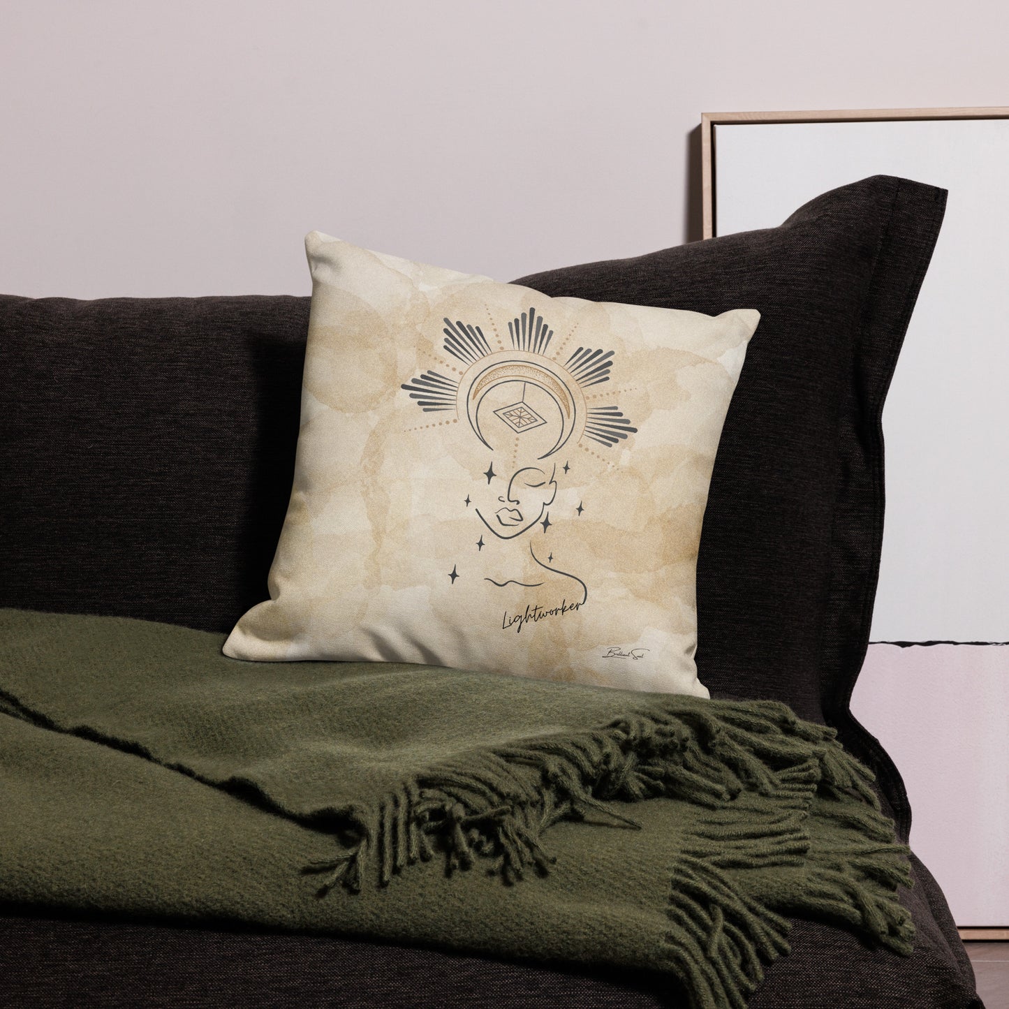 Divine Lightworker Pillow