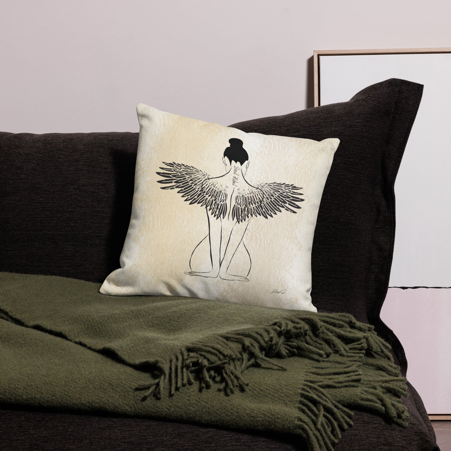 Soul Rebel Earth Angel Pillow