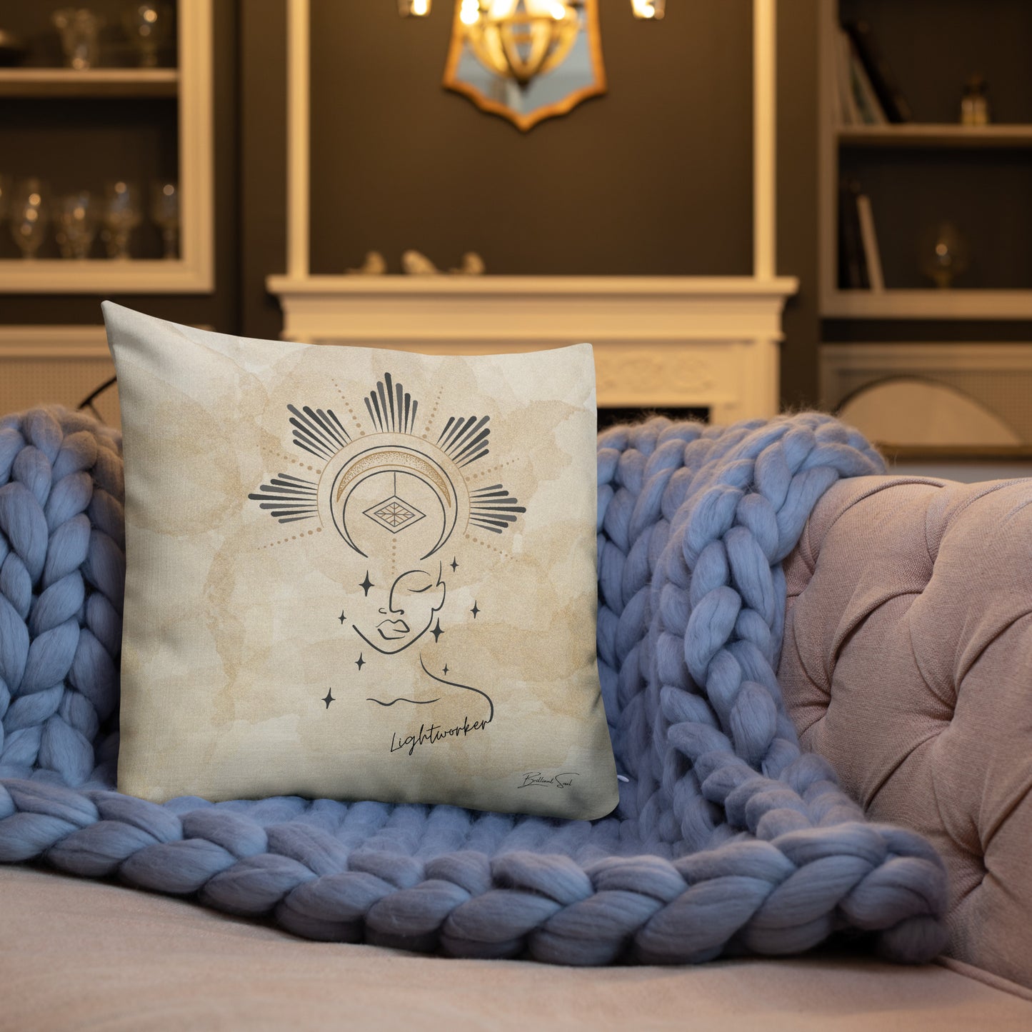 Divine Lightworker Pillow
