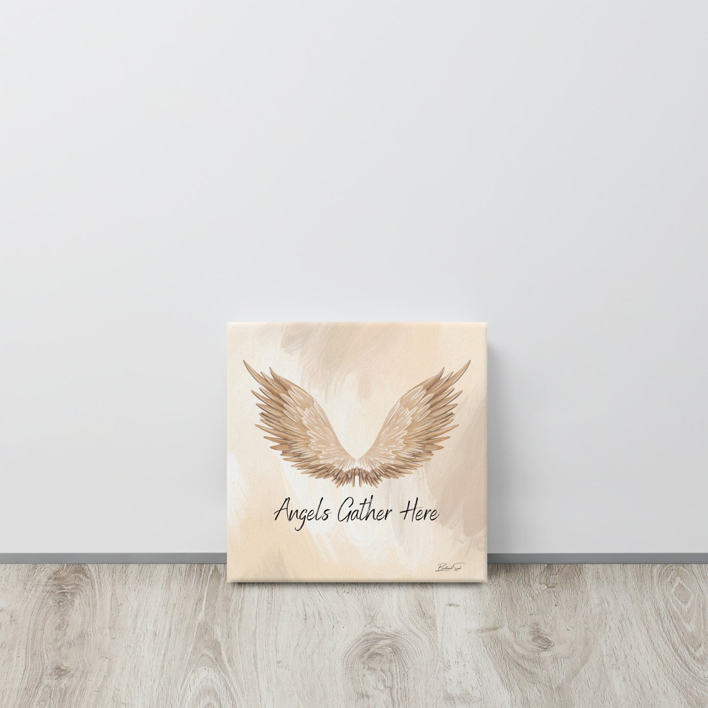 Angels Gather Here Canvas Print