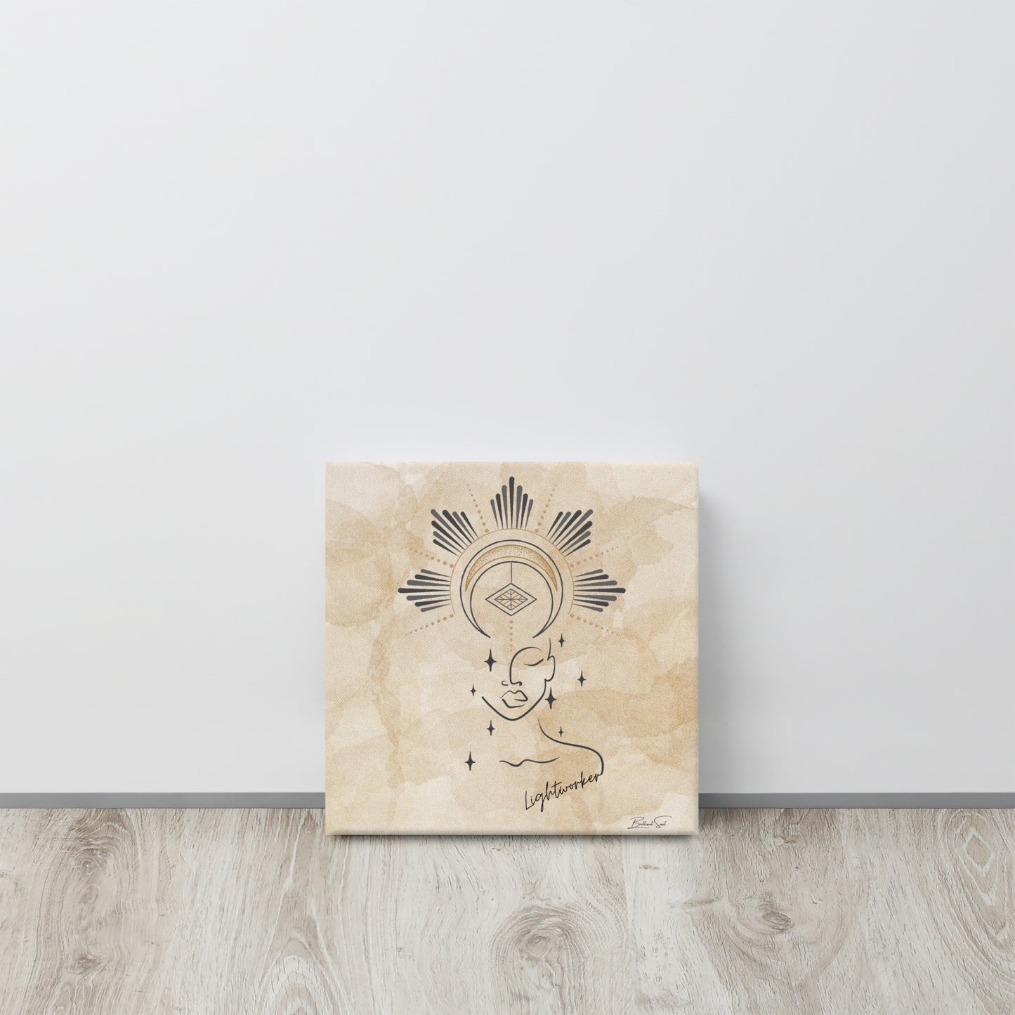 Divine Lightworker Canvas Print