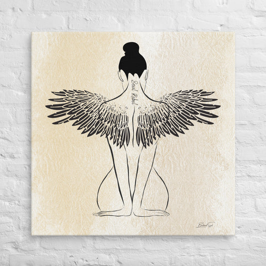 Soul Rebel Earth Angel Canvas Print