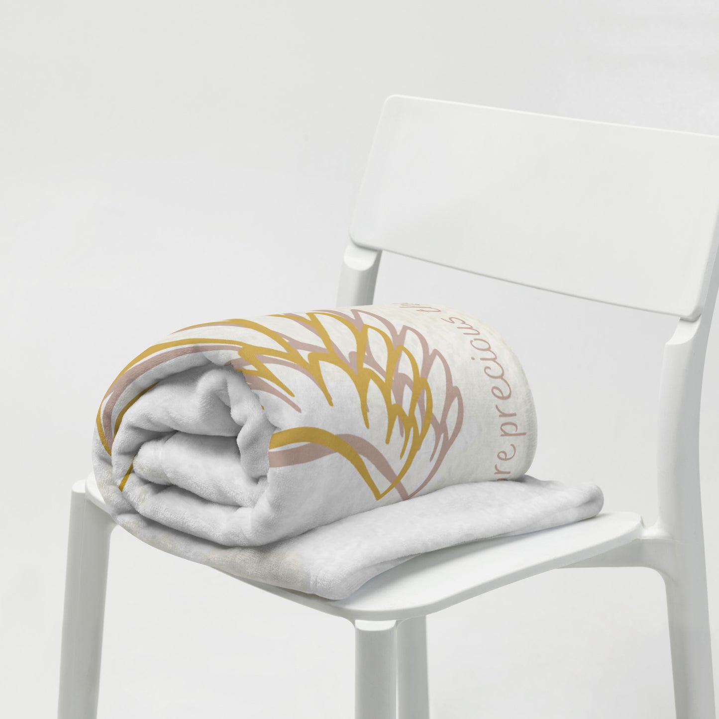 Proverbs 3:15 Angel Throw Blanket