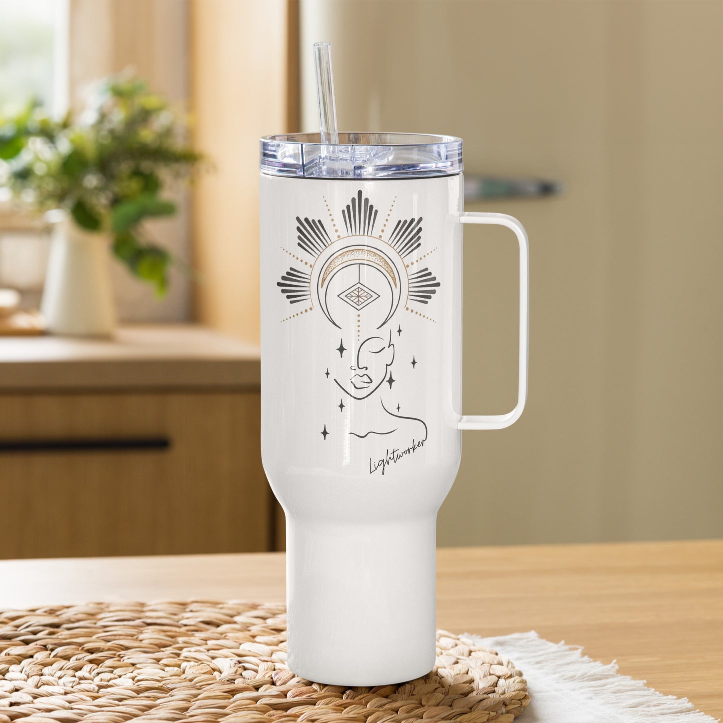 Divine Lightworker 40oz Travel Tumbler