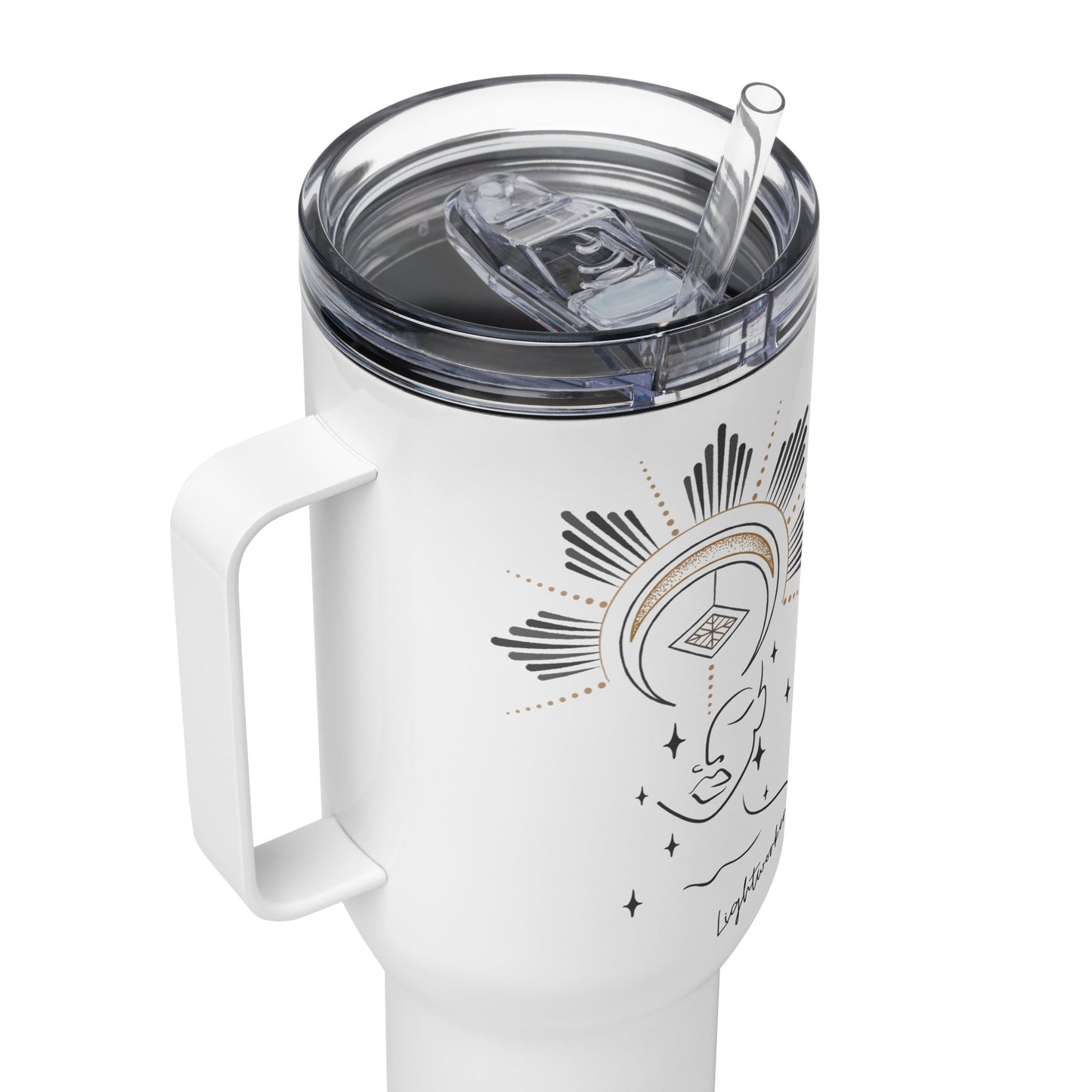 Divine Lightworker 40oz Travel Tumbler