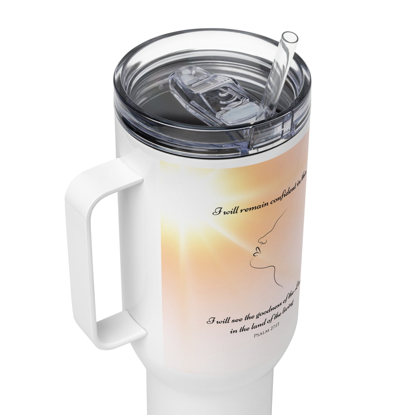 Psalm 27:13 I Will See The Goodness 40oz Travel Tumbler
