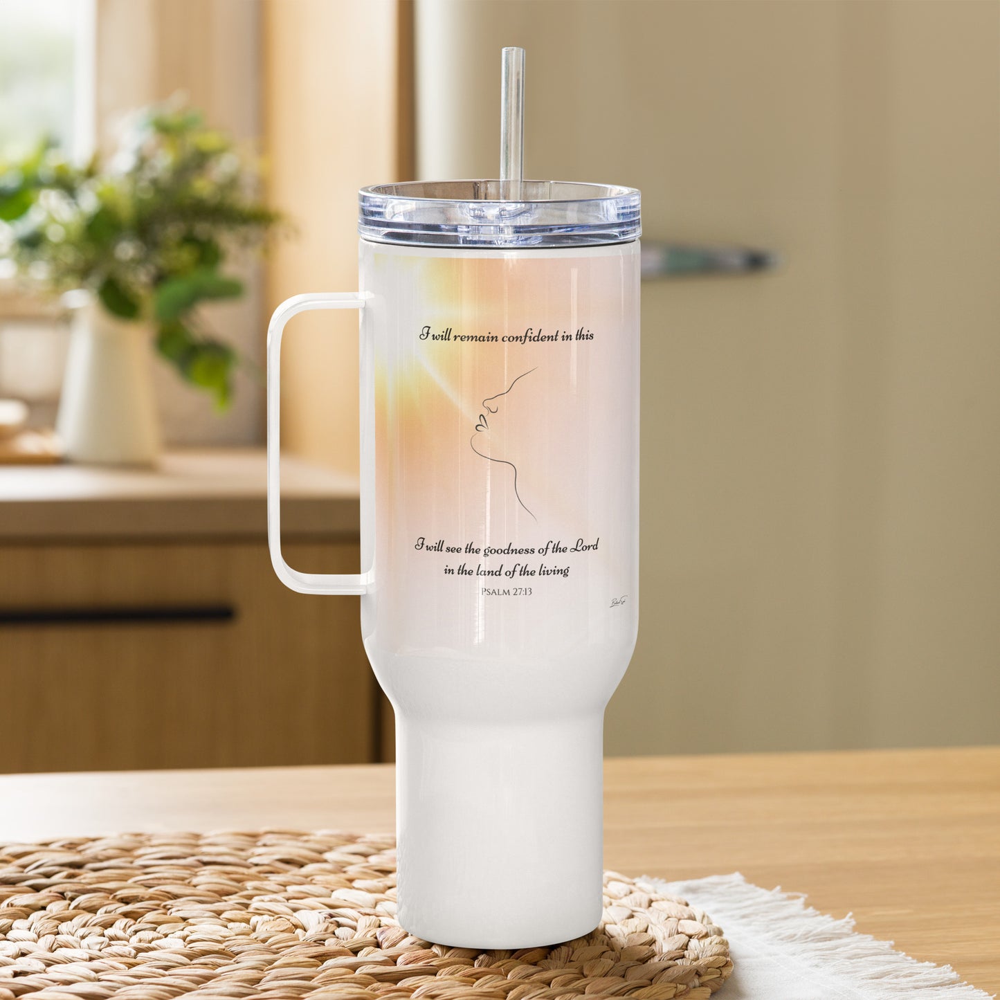 Psalm 27:13 I Will See The Goodness 40oz Travel Tumbler