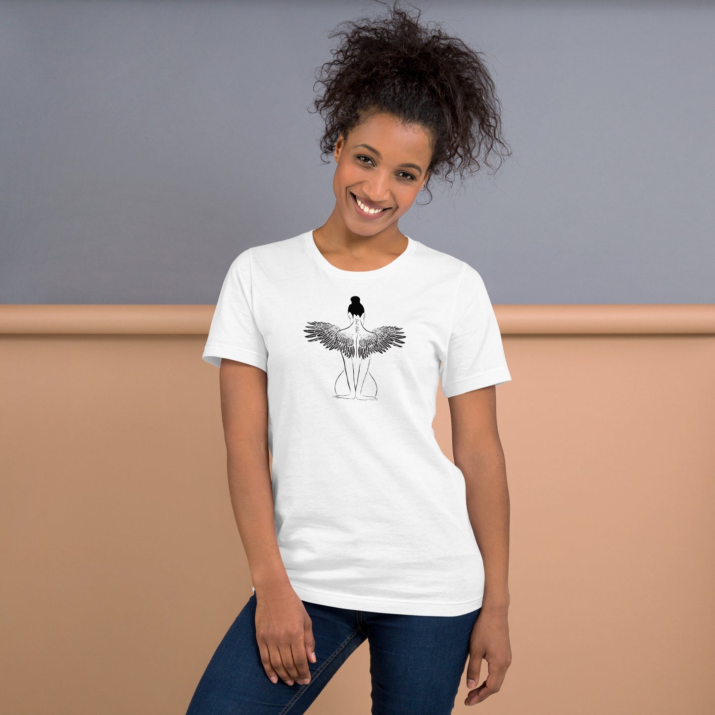 Soul Rebel Earth Angel White Unisex T-Shirt