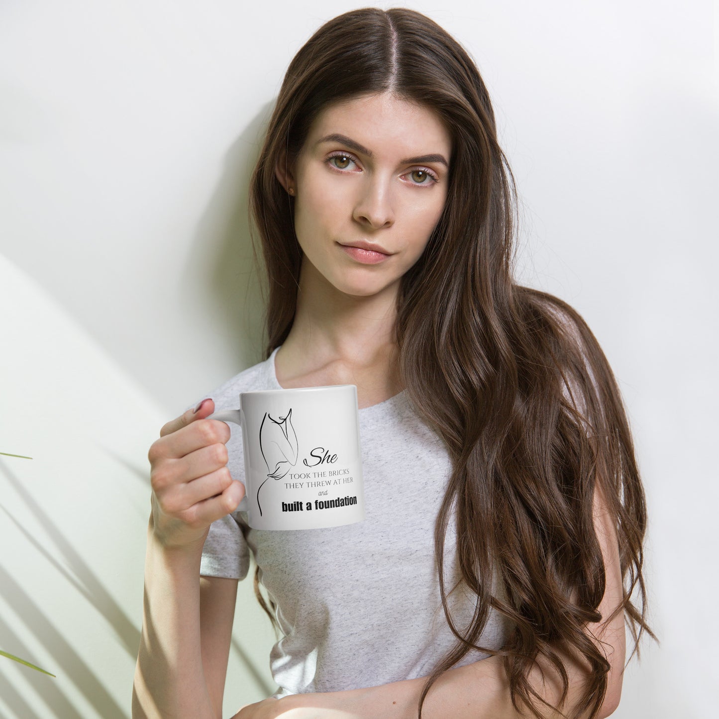 She Built A Foundation 20oz Mug