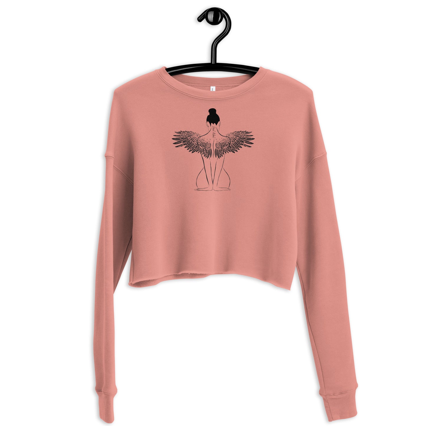 Soul Rebel Earth Angel Crop Sweatshirt