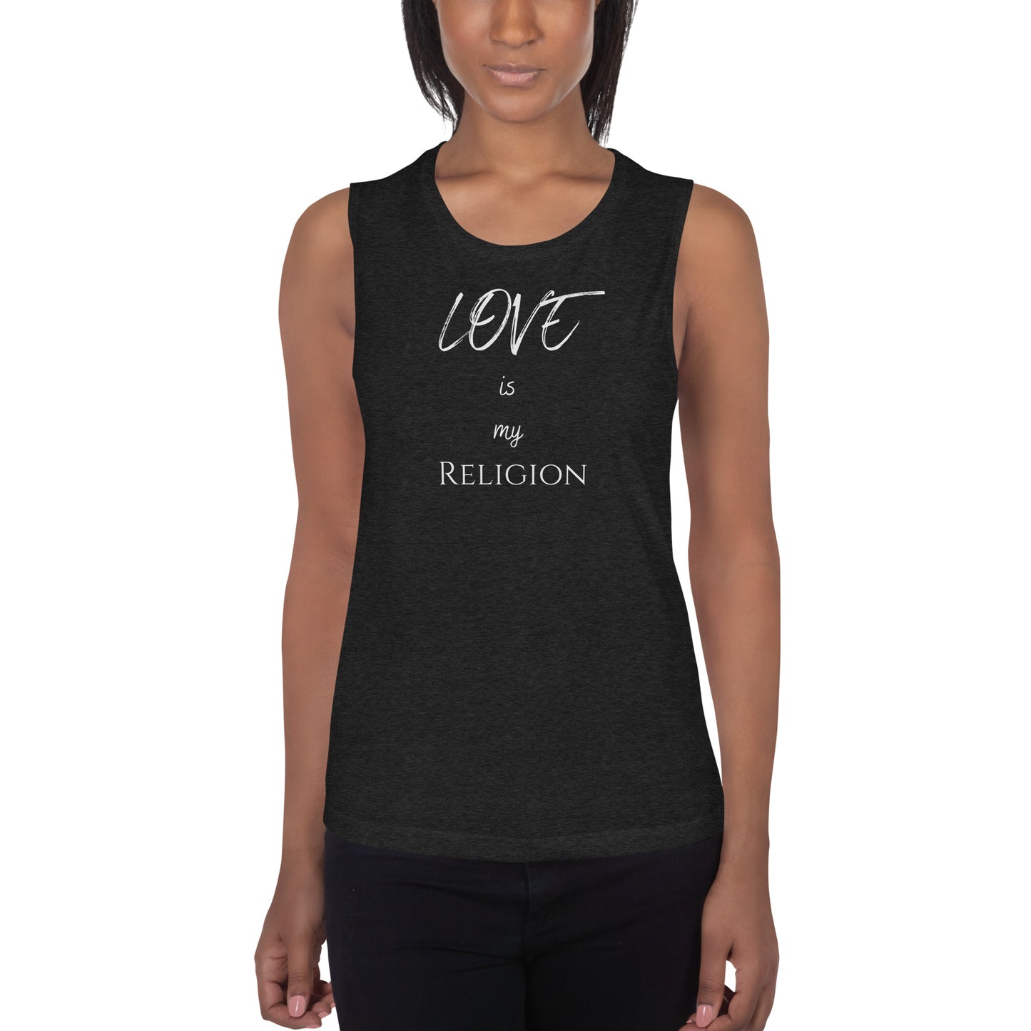 Love Is My Religion Sleeveless Tank Top