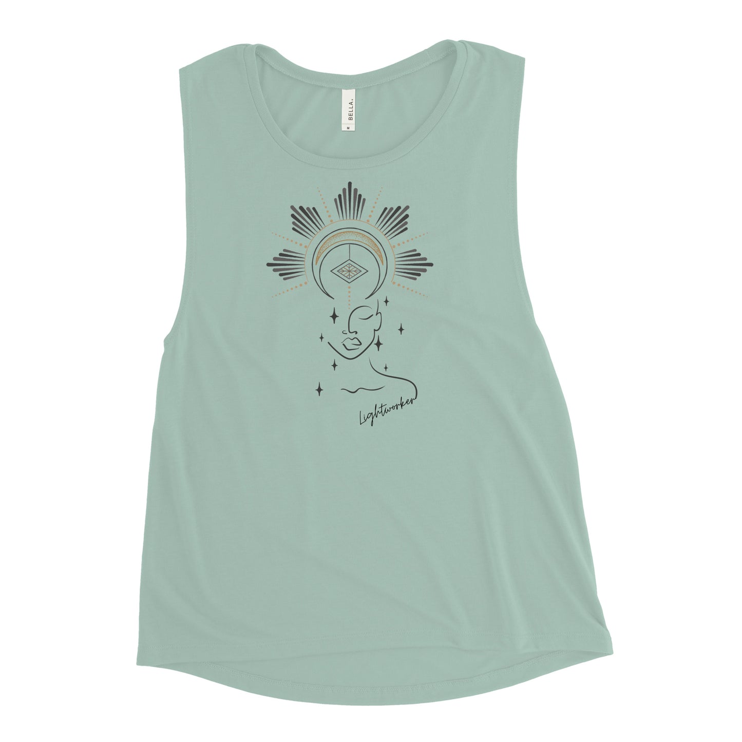 Divine Lightworker Queen Sleeveless Tank