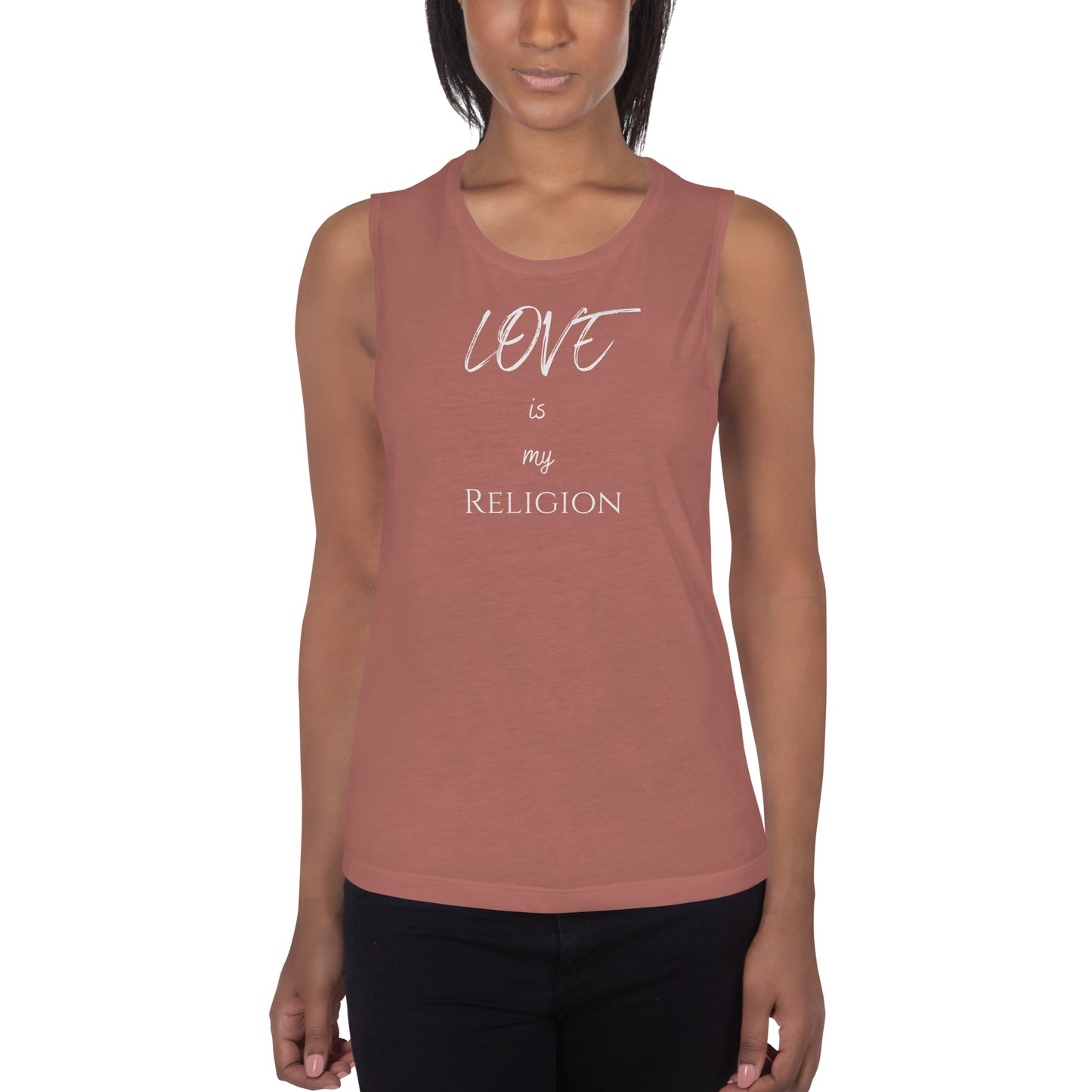 Love Is My Religion Sleeveless Tank Top